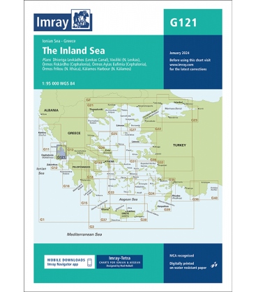 Imray Chart G121: The Inland Sea