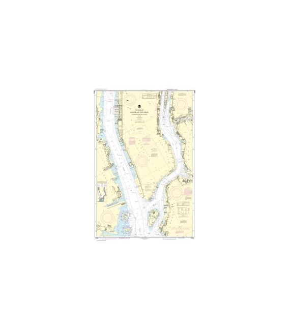 NOAA Chart 12335 Hudson and East Rivers Governors Island to 67th Street