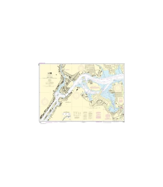 NOAA Chart 12339 East River Tallman Island to Queensboro Bridge