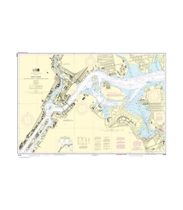 NOAA Chart 12339 East River Tallman Island to Queensboro Bridge