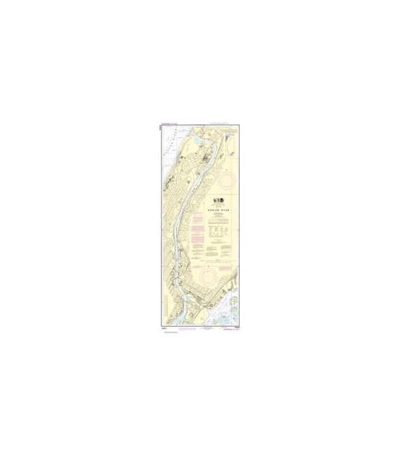 NOAA Chart 12342 Harlem River