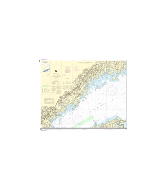 NOAA Chart 12367 North Shore of Long Island Sound Greenwich Point to New Rochelle