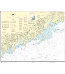NOAA Chart 12368 North Shore of Long Island Sound Sherwood Point to Stamford Harbor