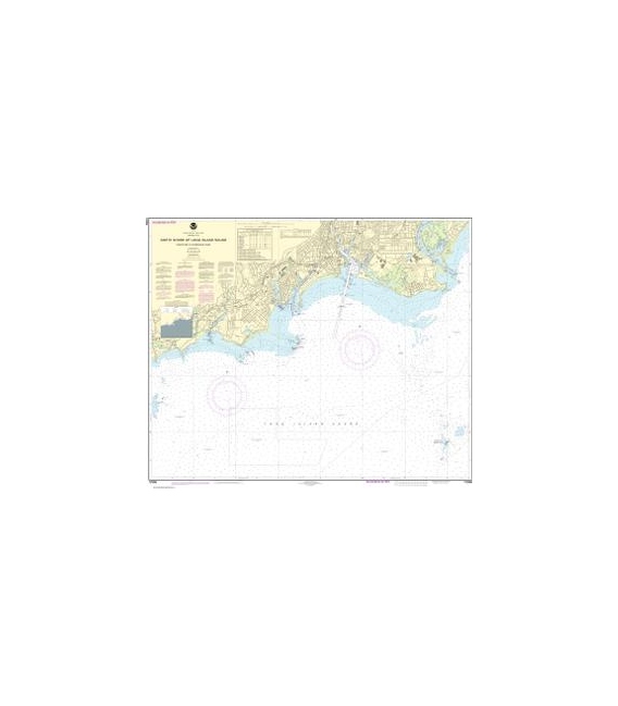 NOAA Chart 12369 North Shore of Long Island Sound Stratford to Sherwood Point