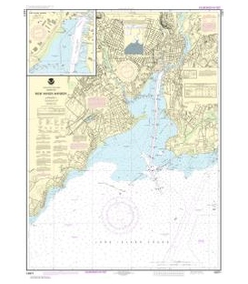 NOAA Chart 12371 New Haven Harbor - New Haven Harbor (Inset)