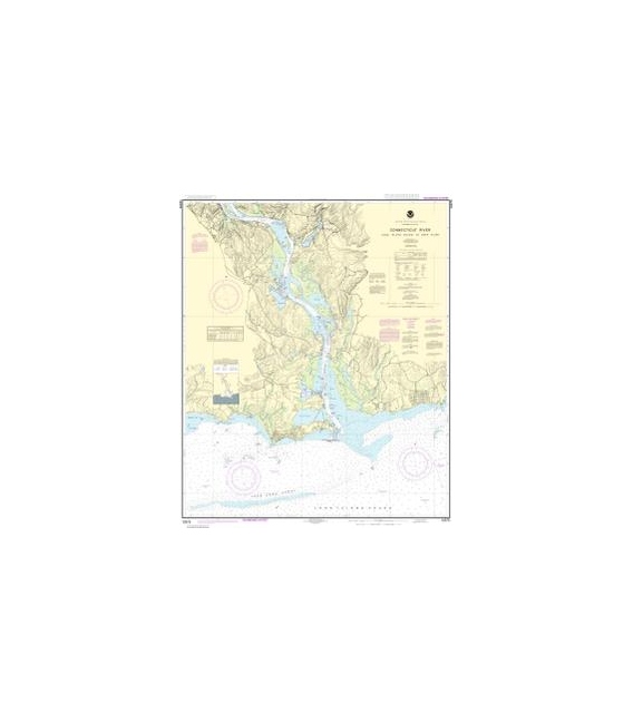 NOAA Chart 12375 Connecticut River Long lsland Sound to Deep River