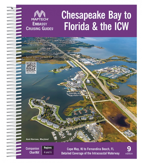 Embassy Cruising Guide: Chesapeake Bay to Florida (including the ICW) (9th Edition, 2024)