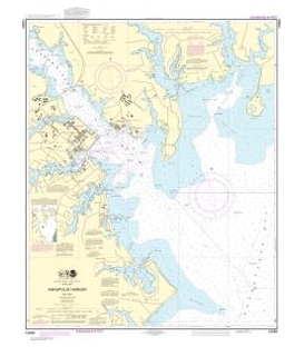 NOAA Chart 12283 Annapolis Harbor