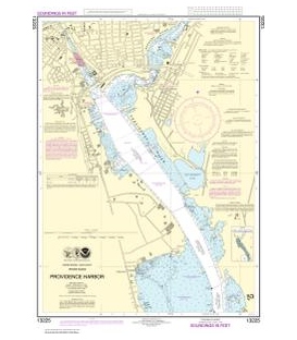 NOAA Chart 13225 Providence Harbor