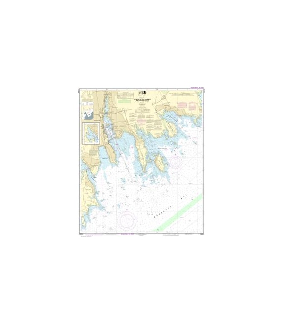 NOAA Chart 13232 New Bedford Harbor and Approaches