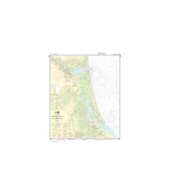 NOAA Chart 13282 Newburyport Harbor and Plum Island Sound
