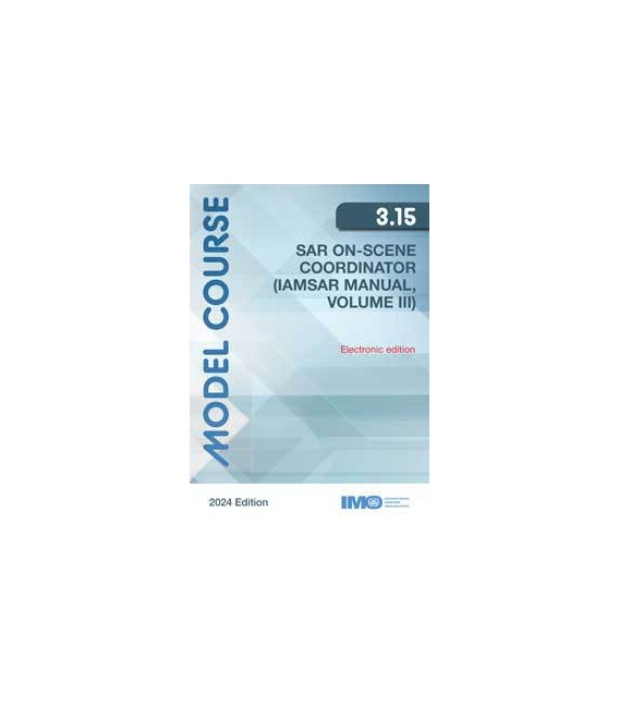 IMO e-Reader KTA315E SAR On-Scene Coordinator (IAMSAR Vol 3), 2024 Edition