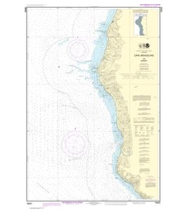 NOAA Chart 18623 Cape Mendocino and vicinity
