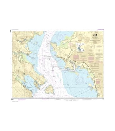 NOAA Chart 18653 San Francisco Bay-Angel Island to Point San Pedro