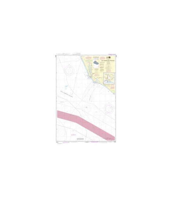 NOAA Chart 18724 Port Hueneme And Approaches - Port Hueneme