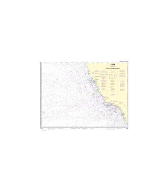 NOAA Chart 18020 San Diego to Cape Mendocino