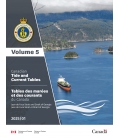 Canadian Tide and Current Tables, Volume 5, Juan de Fuca Strait and Strait of Georgia (2025 Edition)