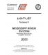 USCG Light List V 2025: Mississippi River