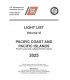 USCG Light List VI 2025: Pacific Coast and Pacific Islands