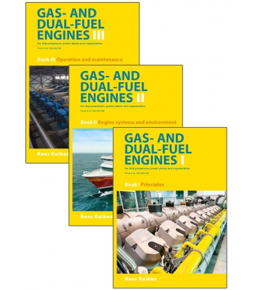 GAS AND DUAL-FUEL ENGINES 全3巻セット e-Reader: Gas & Dual-Fuel Engines for Ship Propulsion, Power Plants