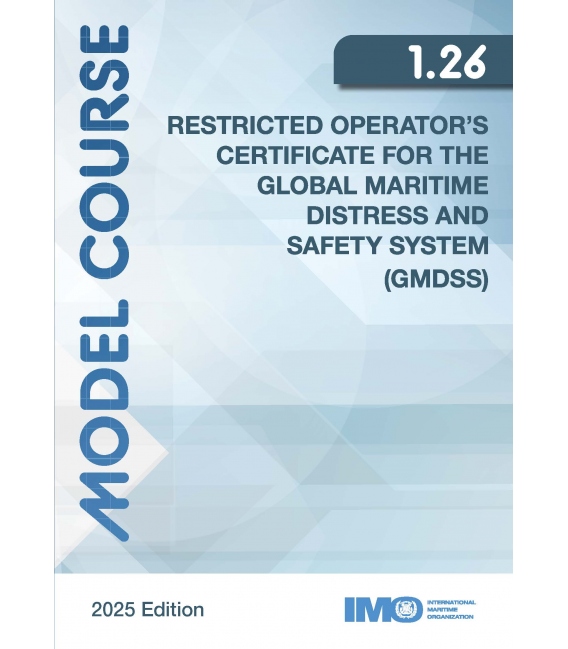 IMO e-Reader KTC126E Model Course Restricted Operator's Certificate for GMDSS, 2025 Edition