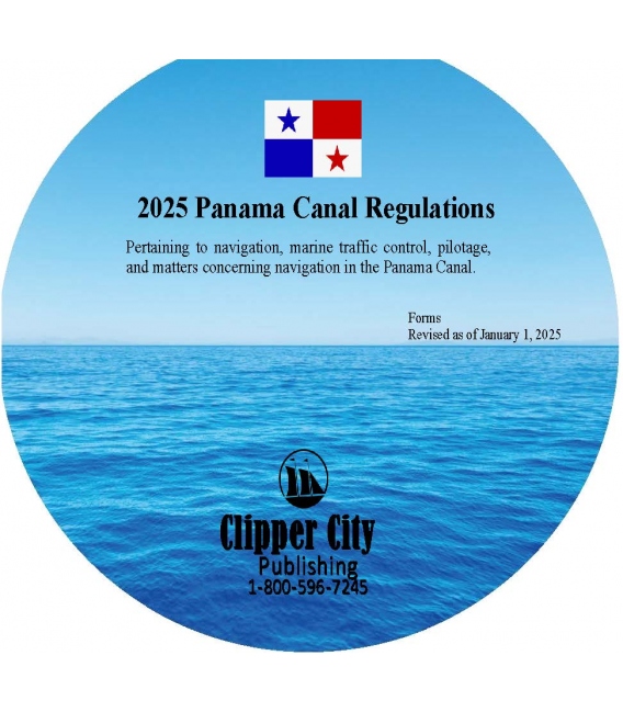 Maritime Regulations for transiting the Panama Canal (includes a CD-ROM) (2025)