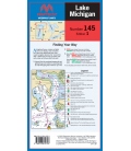 Maptech - Lake Michigan Waterproof Chart WPC145, 1st Edition 2024