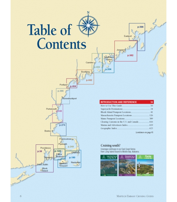 Embassy Cruising Guide: New England Coast, 17th Edition, 2025