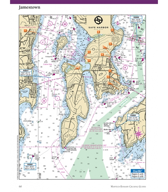 Embassy Cruising Guide: New England Coast, 17th Edition, 2025