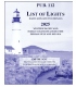 List of Lights, Radio Aids & Fog Signals, Pub. 112, Western Pacific & Indian Oceans Including the Persian Gulf & Red Sea (2025)