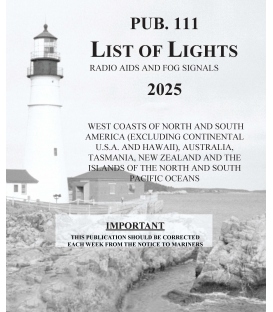 Pub. 111: List of Lights, Radio Aids and Fog Signals 2025 Edition