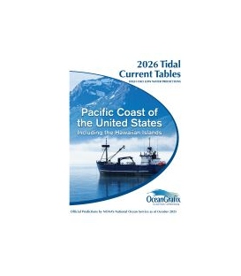 2026 NOAA Tidal Current Tables, Pacific Coast of the United States