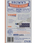 Brown's Nautical Almanac, 2026 Edition