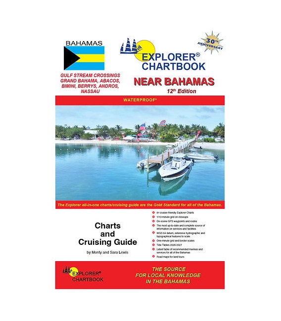 Explorer Chartbook Near Bahamas (with Turks & Caicos) (12th Edition, Sep 2025)