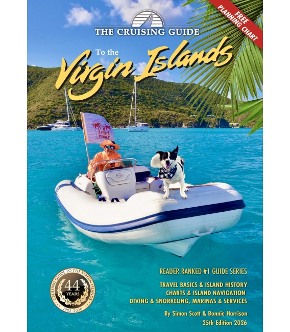 The Cruising Guide to the Virgin Islands (25th Edition, 2026)
