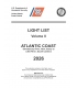 USCG Light List II 2026: Atlantic Coast Shrewsbury River, New Jersey to Little River, South Carolina