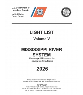 USCG Light List V 2026: Mississippi River System