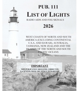 Pub. 111: List of Lights, Radio Aids and Fog Signals 2026 Edition