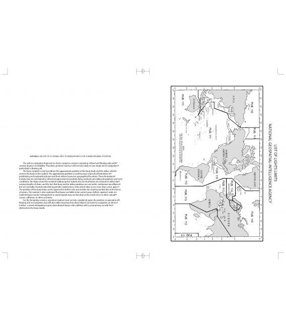 Pub. 115, List of Lights, Radio Aids and Fog Signals for Norway, Iceland and the Arctic Ocean, 2026 Edition