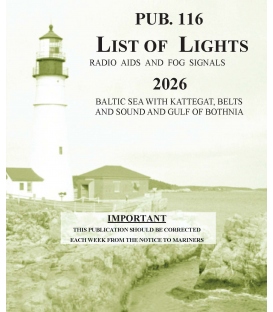 Pub 116 - Baltic Sea with Kattegat, Belts and Sound and Gulf of Bothnia, 2026 Edition