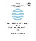 Sailing Directions Pub. 143 West Coast of Europe & Northwest Africa, 18th Edition 2025