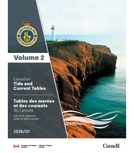 Canadian Tide and Current Tables, Volume 2, Gulf of St. Lawrence (2026 Edition)