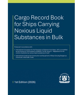 Cargo Record Book (MARPOL Annex II) (1st, 2026)