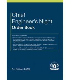 Chief Engineer's Night Order Book (1st, 2026)