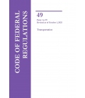 CFR Title 49 Parts 1-99 Transportation Revised as of October 1, 2025