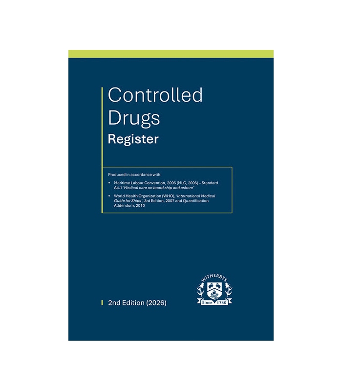 Controlled Drugs Register, 2nd Edition, 2026
