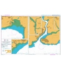 British Admiralty Nautical Chart 31 Harbours on the South Coast of Cornwall