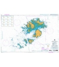 British Admiralty Nautical Chart 34 Isles of Scilly