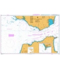 British Admiralty Nautical Chart 142 Strait of Gibraltar