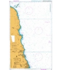 British Admiralty Nautical Chart 156 Farne Islands to the River Tyne